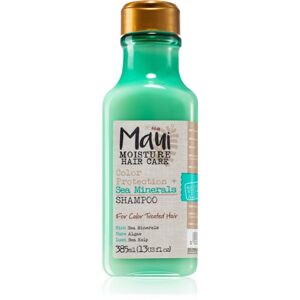 Maui Moisture Colour Protection + Sea Minerals élénkítő és erősítő sampon a festett hajra ásványi anyagokkal 385 ml