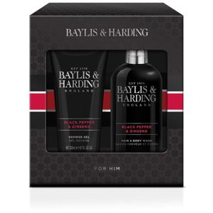 Baylis & Harding Black Pepper & Ginseng ajándékszett (testre és hajra)
