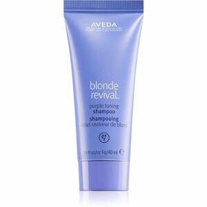 Aveda Blonde Revival™ Purple Toning Shampoo lila tonizáló sampon 40 ml