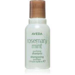 Aveda Rosemary Mint Purifying Shampoo mélyen tisztító sampon a magas fényért 50 ml