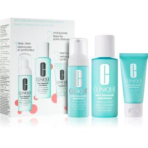 Clinique Anti-Blemish Solutions™ Clear Skin System Starter Kit utazási készlet (a bőr tökéletes tisztításához)