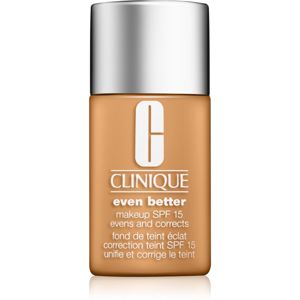 Clinique Even Better™ Makeup SPF 15 Evens and Corrects korrekciós make-up SPF 15 árnyalat WN 98 Cream Caramel 30 ml