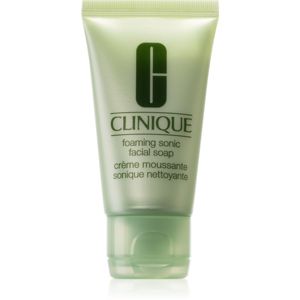 Clinique Foaming Sonic Facial Soap krémes jól habzó szappan száraz és kombinált bőrre 30 ml