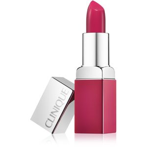 Clinique Pop™ Matte Lip Colour + Primer mattító rúzs + alapozó bázis 2 az 1-ben árnyalat 06 Rose Pop 3.9 g