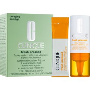 Clinique Fresh Pressed™ 7-Day System with Pure Vitamin C szett (az élénk és kisimított arcbőrért)