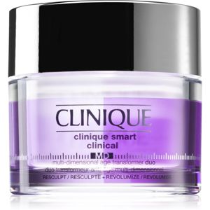 Clinique Smart Clinical™ Multi-Dimensional Age Transformer Duo Resculpt + Revolumize hidratáló géles krém a bőr feszességéért 50 ml