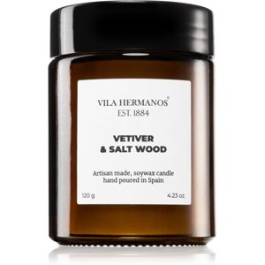 Vila Hermanos Apothecary Vetiver & Salt Wood illatgyertya 120 g