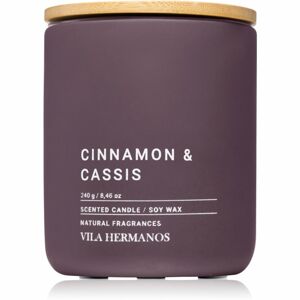 Vila Hermanos Concrete Cinnamon & Cassis illatgyertya 240 g