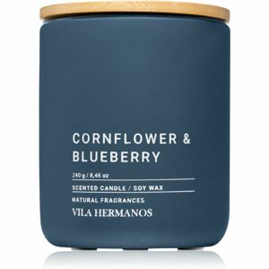 Vila Hermanos Concrete Cornflower & Blueberry illatgyertya 240 g