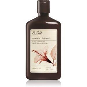 Ahava Mineral Botanic Hibiscus & Fig bársonyos tusoló krém Hibiszkusz és füge 500 ml