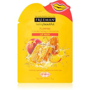 Freeman Feeling Beautiful hidratálól maszk az ajkakra Manuka Honey & Nectarine 3 g
