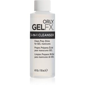 Orly Gelfx 3-in-1 Cleanser zseléfixáló folyadék a fényes körmökért 118 ml