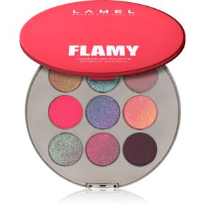 LAMEL Flamy Lumeneyes Palette szemhéjfesték paletta 9 g