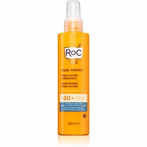 RoC Soleil Protect Moisturising Spray Lotion hidratáló napozó spray SPF 50+ 200 ml