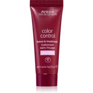 Aveda Color Control Leave-in Treatment Rich leöblítést nem igénylő ápolás a haj védelméért és fényéért 25 ml