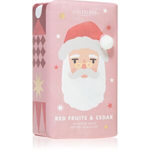 Castelbel Santa Claus Red Fruit & Cedar Szilárd szappan 150 g