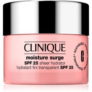 Clinique Moisture Surge™ SPF 25 Sheer Hydrator nappali tápláló és hidratáló krém SPF 25 50 ml