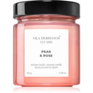Vila Hermanos Apothecary Rose Pear & Rose illatgyertya 150 g