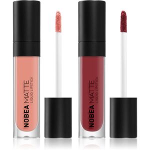 NOBEA Day-to-Day Matte Liquid Lipstick szett (az ajkakra) hölgyeknek
