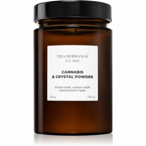 Vila Hermanos Apothecary Cannabis & Crystal Powder illatgyertya 225 g