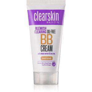 Avon Clearskin Blemish Clearing hidratáló krém tonizáló a problémás bőrre árnyalat Medium 30 ml