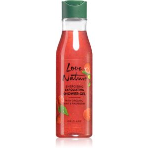 Oriflame Love Nature Organic Mint & Raspberry hámlasztó tusfürdő gél 250 ml