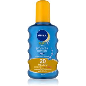 Nivea Sun Protect & Refresh hűsítő, láthatatlan napozó spray SPF 20