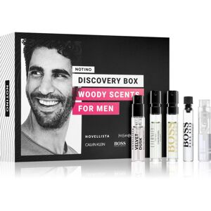 Beauty Discovery Box Notino Woody Scents for Men szett uraknak