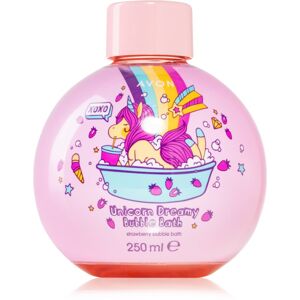 Avon Unicorn Dreamy frissítő fürdőhab eper illattal 250 ml