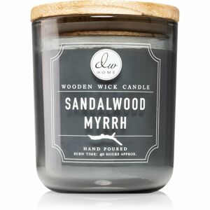 DW Home Signature Sandalwood Myrrh illatgyertya fa kanóccal 326 g