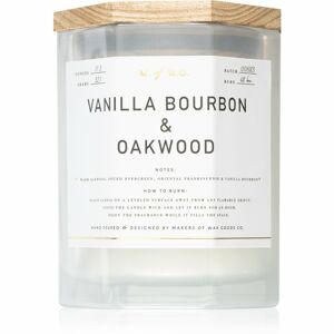 Makers of Wax Goods Vanilla Bourbon & Oakwood illatgyertya 321 g