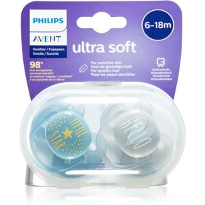 Philips Avent Soother Ultra Soft 6 - 18 m cumi Mix Boy 2 db