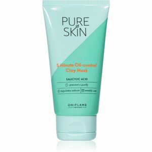 Oriflame Pure Skin tisztító agyagos arcmaszk a bőr tökéletlenségei ellen 50 ml