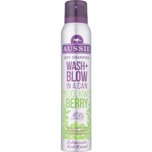 Aussie Wash+ Blow Kool Kiwi Berry száraz sampon 180 ml