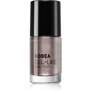 NOBEA Metal Gel-like Nail Polish körömlakk géles hatással árnyalat chrome #N43 6 ml