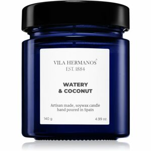 Vila Hermanos Apothecary Cobalt Blue Watery & Coconut illatgyertya 140 g