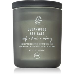DW Home Prime Spa Cedarwood Sea Salt illatos gyertya Gray 241 g