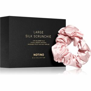 Notino Silk Collection Large scrunchie selyem hajgumi Pink 1 db