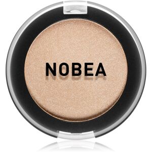 NOBEA Day-to-Day Mono Eyeshadow szemhéjfesték csillámporral árnyalat Toasted almond 3,5 g