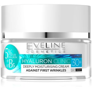 Eveline Cosmetics Hyaluron Clinic hidratáló nappali és éjszakai krém 30+ 50 ml