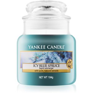 Yankee Candle Icy Blue Spruce illatos gyertya Classic közepes méret 104 g