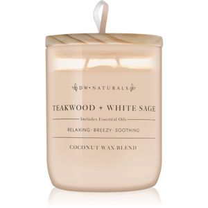DW Home Teakwood + White Sage illatos gyertya 501 g
