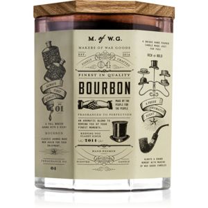 Makers of Wax Goods Bourbon illatos gyertya fa kanóccal 315,11 g
