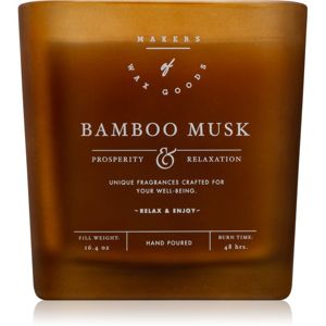 Makers of Wax Goods Bamboo Musk illatos gyertya