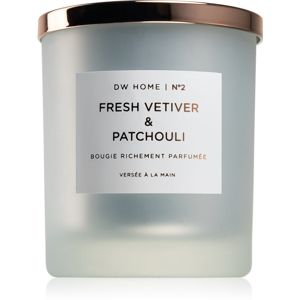 DW Home Fresh Vetiver & Patchouli illatos gyertya