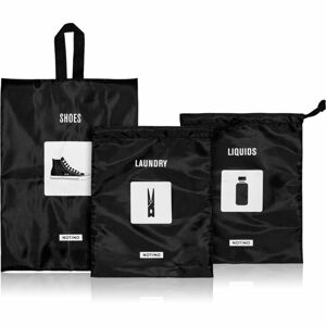 Notino Travel Collection Set of bags for shoes & laundry cipő-, folyadék- és szennyestartó utazáshoz 3 db