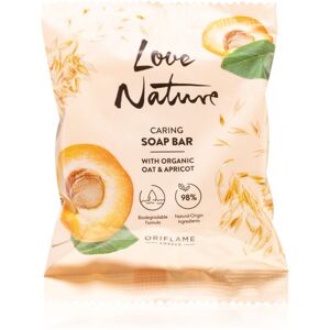 Oriflame Love Nature Organic Oat & Apricot Szilárd szappan 75 g