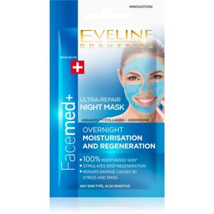 Eveline Cosmetics FaceMed+ éjszakai maszk regeneráló hatással
