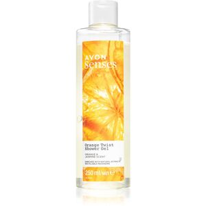 Avon Senses Orange Twist felfrissítő tusfürdő gél 250 ml