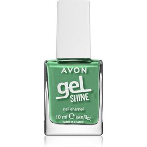 Avon Gel Shine körömlakk géles hatással árnyalat Meadow 10 ml